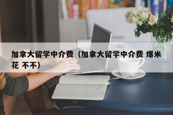 加拿大留学中介费（加拿大留学中介费 爆米花 不不）