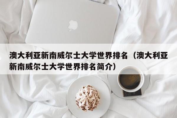 澳大利亚新南威尔士大学世界排名（澳大利亚新南威尔士大学世界排名简介）