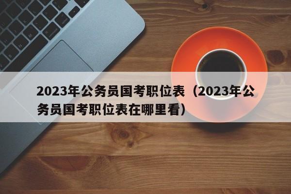 2023年公务员国考职位表（2023年公务员国考职位表在哪里看）